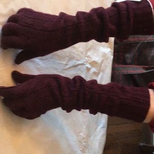 Ralph Lauren black label cashmere gloves